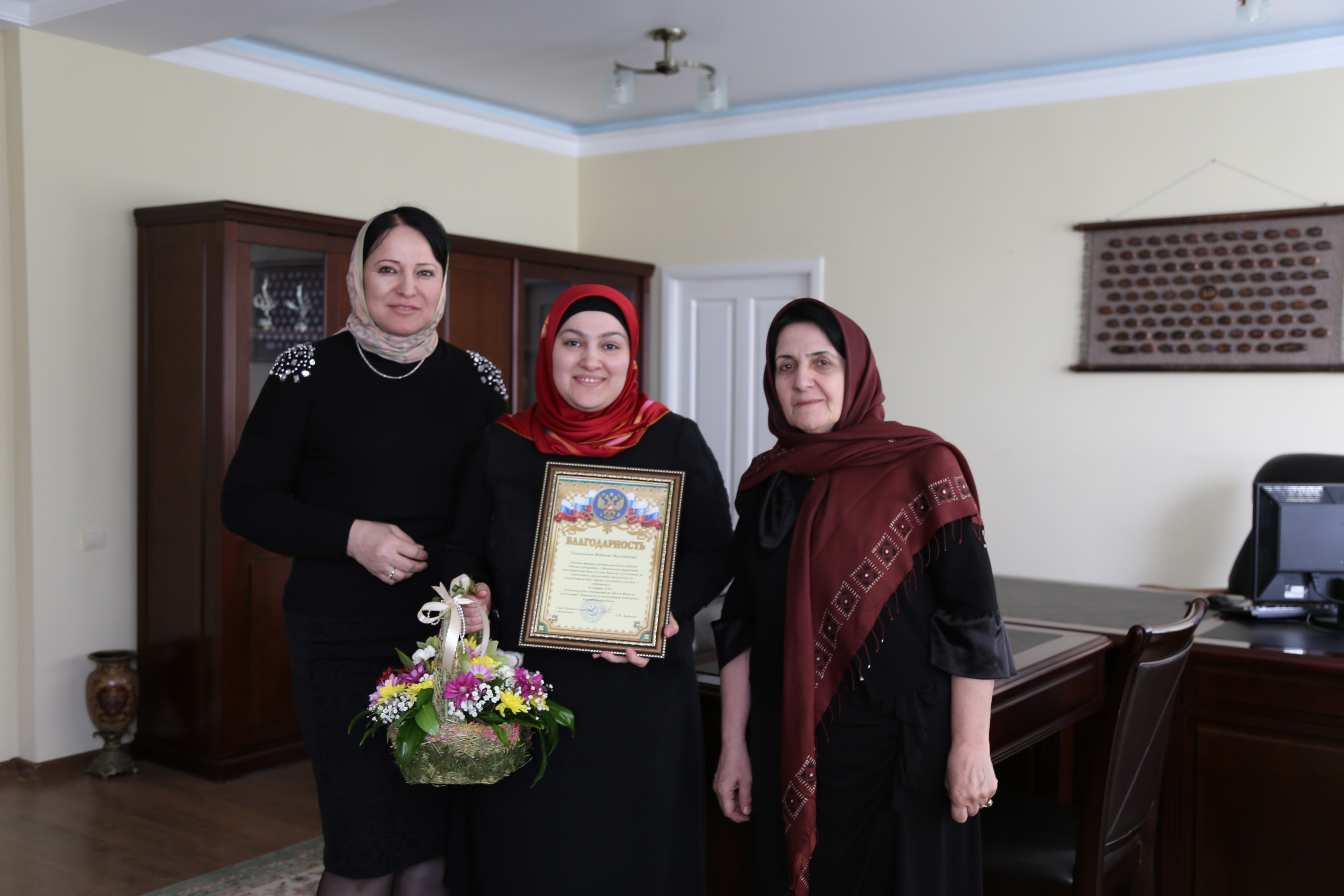 C дружественным визитом побывали заместители главы Ленинского района Абдурахманова П. Г. и Исакаева Г. М