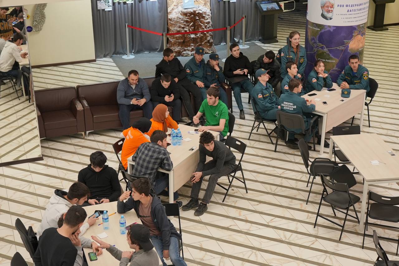 16 февраля на территории исторического парка «Россия моя история» прошла интеллектуальная игра «Что? Где? Когда?».