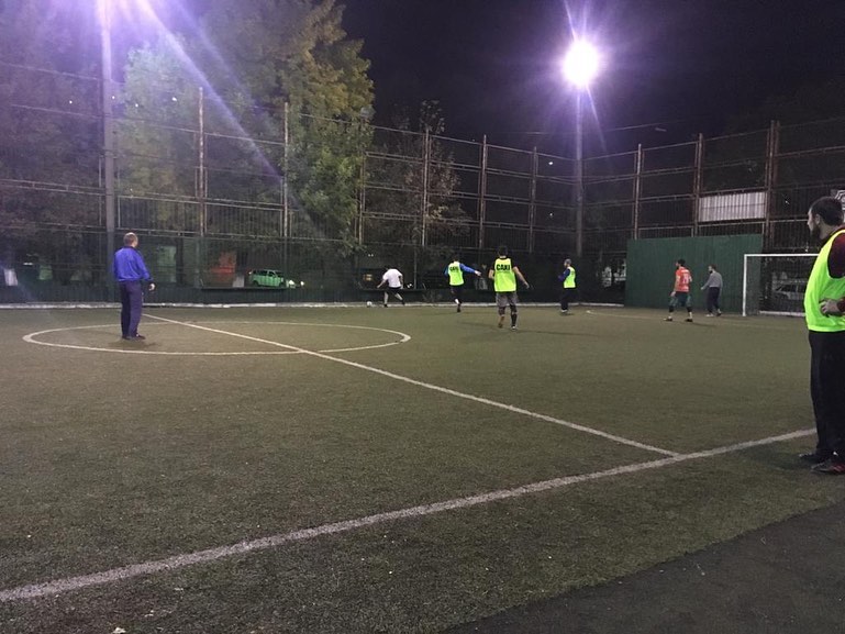 16 октября прошел товарищеский матч по мини-футболу.