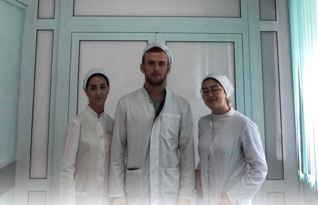 на практике в Республиканской клинической больнице №2