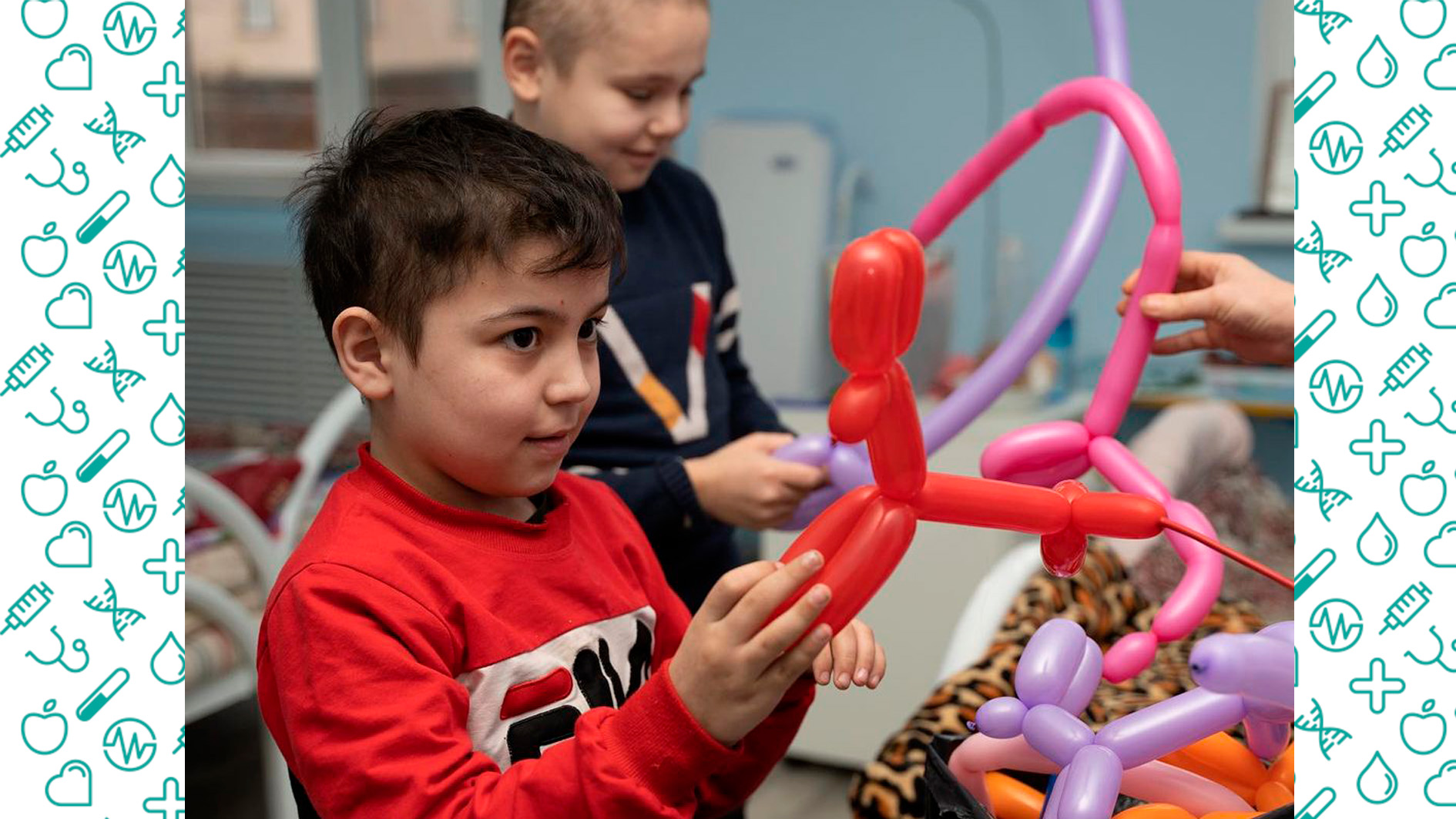 Акция к международному дню детей больных раком.