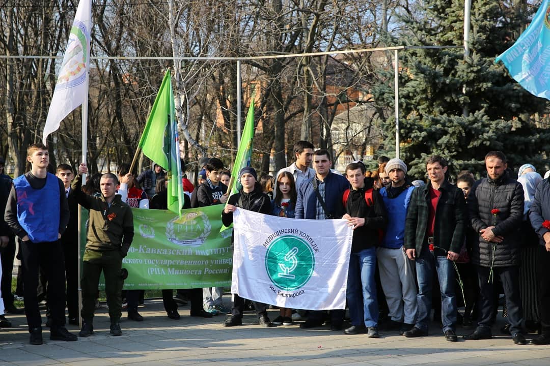 Акция памяти моряка-подводника Магомета Гаджиева