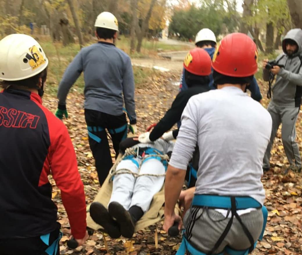 Чемпионате по технике пешеходного туризма
