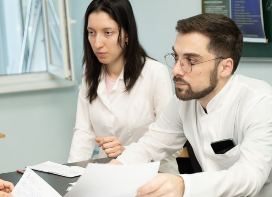 Экзамен у студентов 4 курса