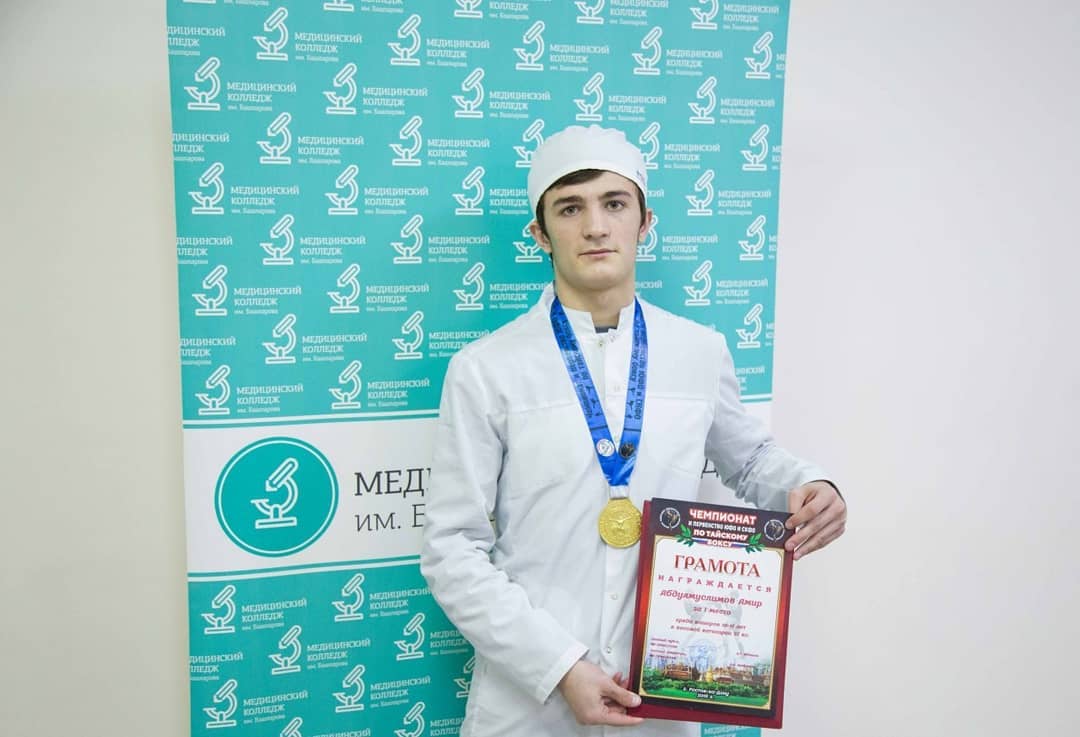 I место по тайскому боксу