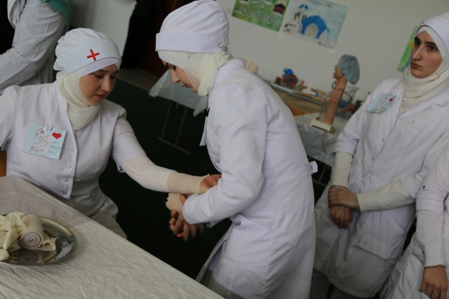 Конкурс «Лучший по профессии» между студентами 3 курса прошел в Медицинском колледже имени Башларова Конкурс «Лучший по профессии» между студентами 3 курса прошел в Медицинском колледже имени Башларова