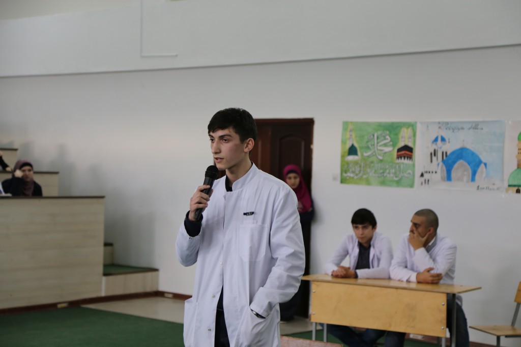 В медицинском колледже имени Башларова прошел конкурс на лучшее знание омовения и намаза среди групп 1 курса В медицинском колледже имени Башларова прошел конкурс на лучшее знание омовения и намаза среди групп 1 курса