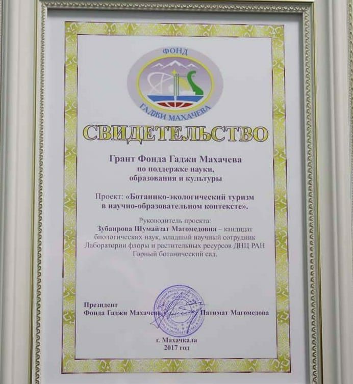 Ботанико - экологический туризм в научно – образовательном контексте