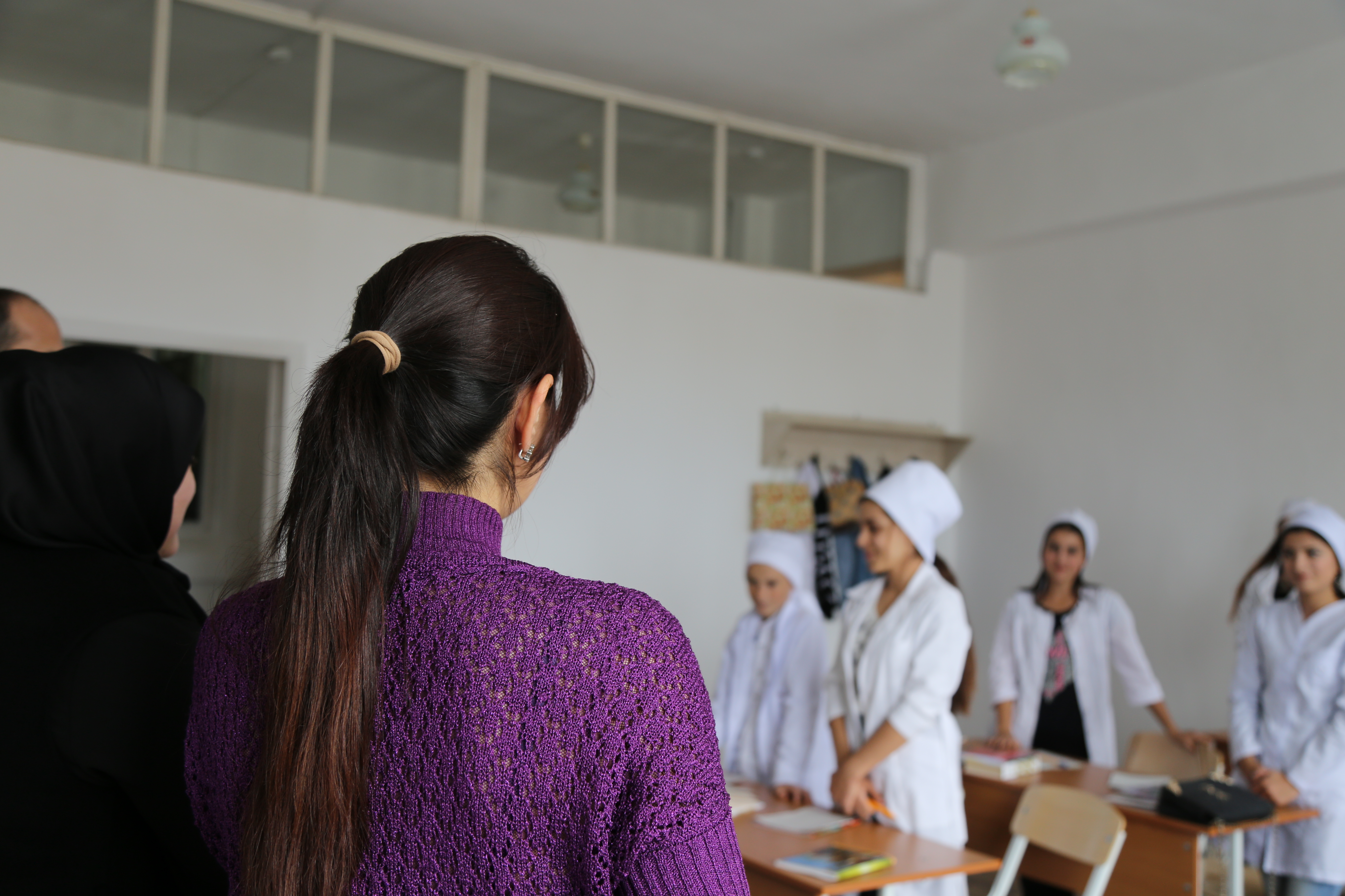 Рабочая поездка директора колледжа