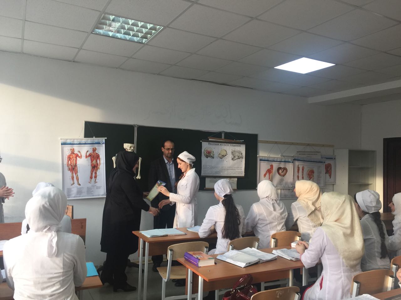 В медицинском колледже им. Башларова прошла олимпиада по анатомии