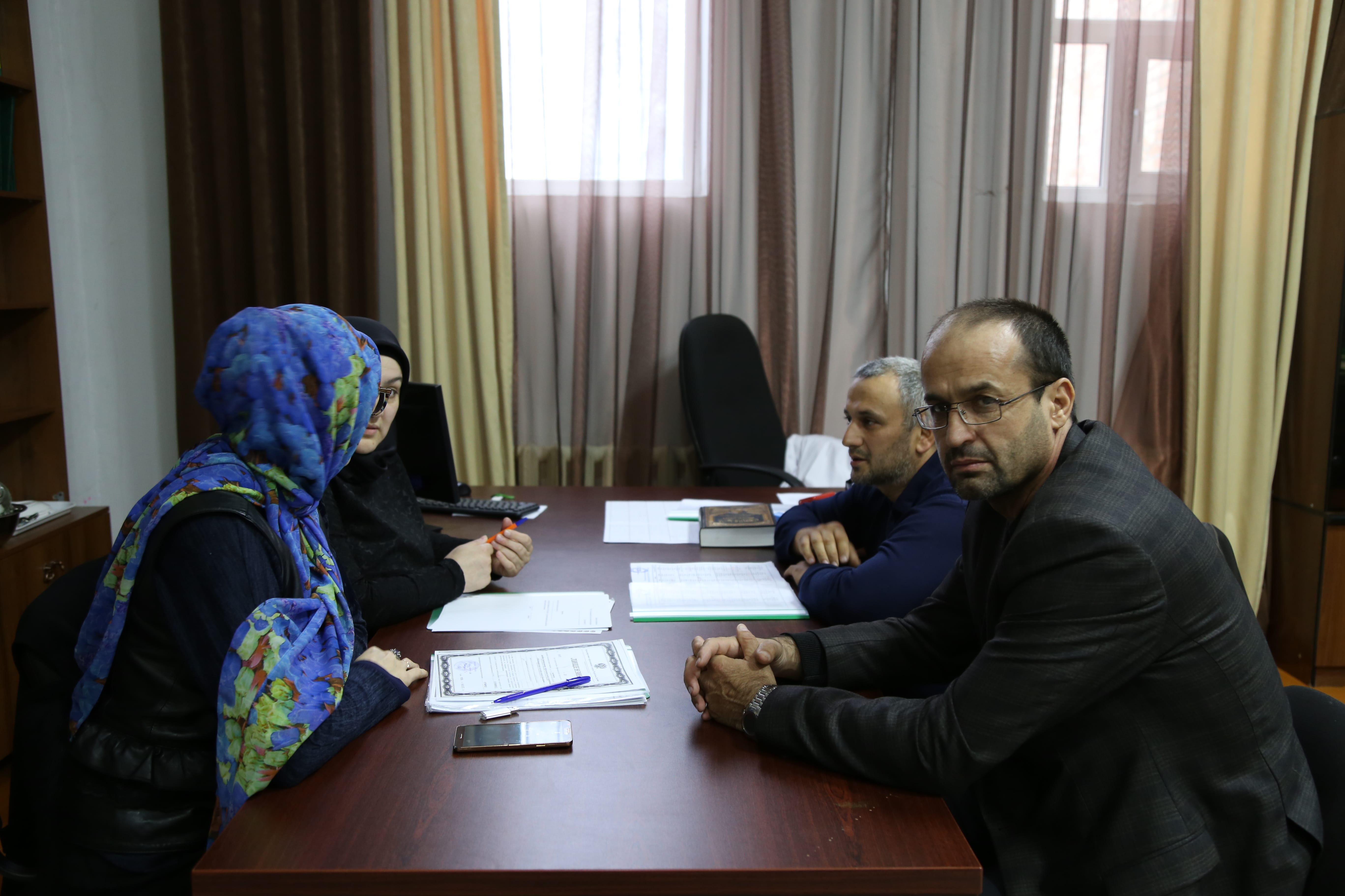 Посешение филиалов в городе Хасавюрте и Кизляре