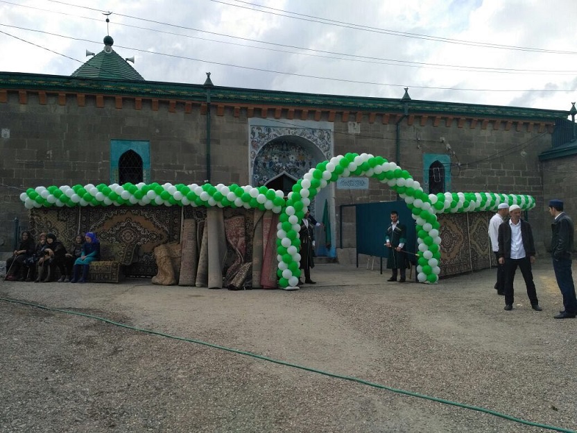 16 июня в Лакский района открылась выставка реликвий пророка Мухаммада, мир ему и благословение