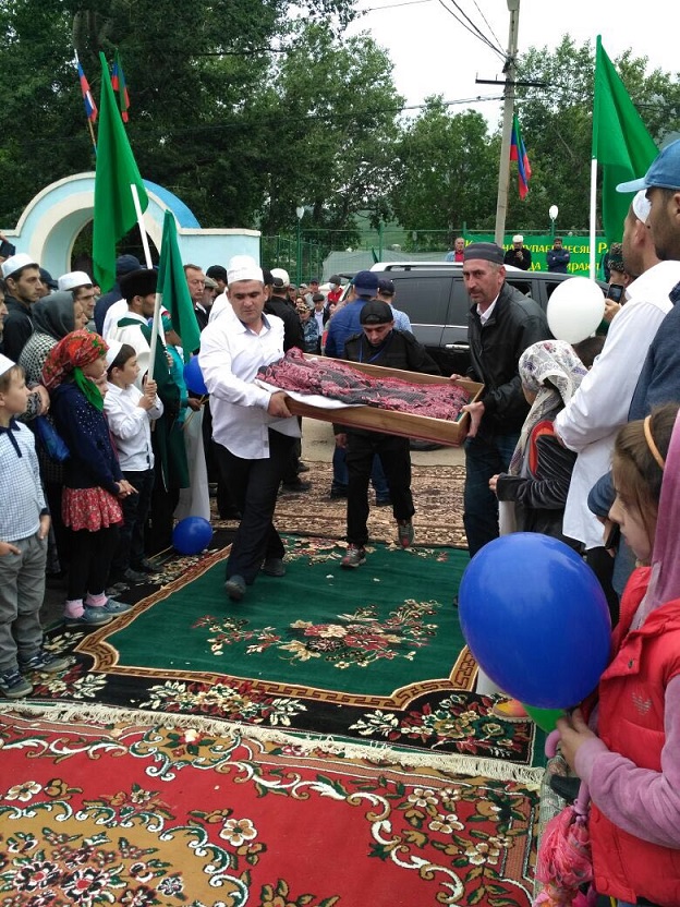 16 июня в Лакский района открылась выставка реликвий пророка Мухаммада, мир ему и благословение