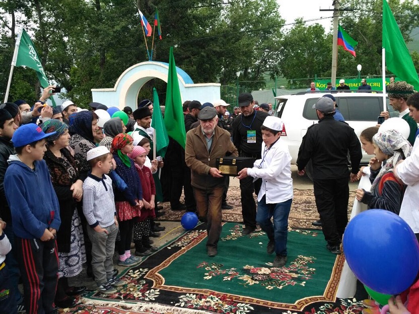 16 июня в Лакский района открылась выставка реликвий пророка Мухаммада, мир ему и благословение