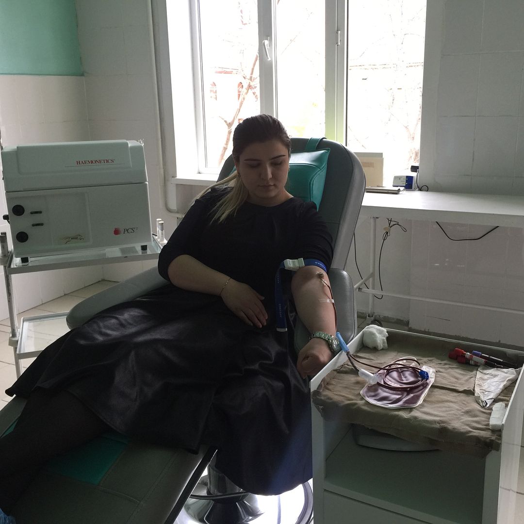 Aкция посвящённая дню донора в России