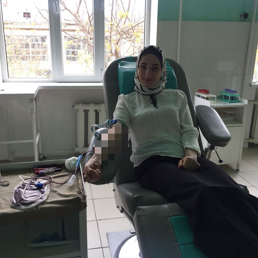 Aкция посвящённая дню донора в России