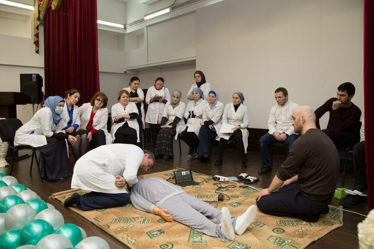 Мастер-класс по оказанию первой медицинской помощи