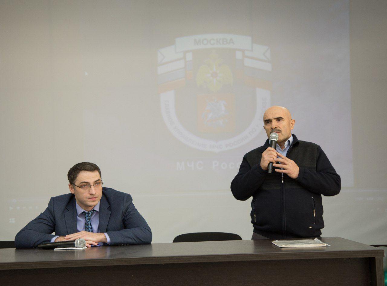 В МКиБ провели занятие по пожарной безопасности