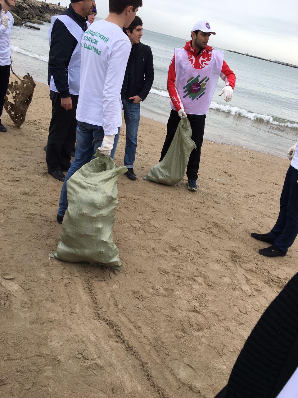 Студенты МКиБ приняли экологическую эстафету.