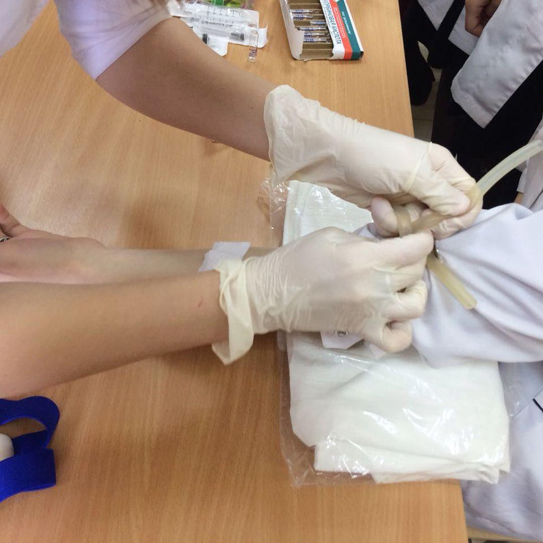 Практическое занятие по  «В/в инъекции».