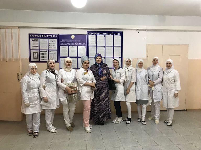 Студенты на производственной практике