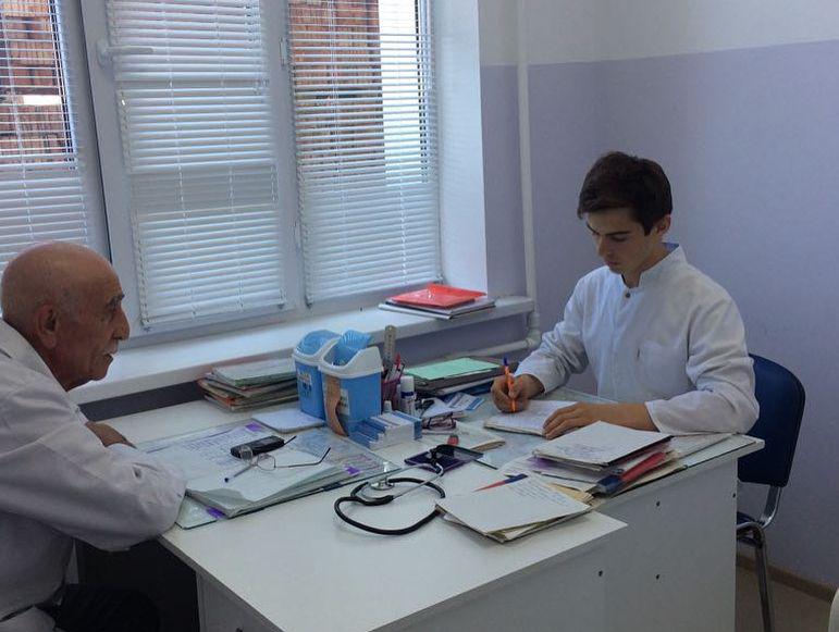 Студенты на производственной практике