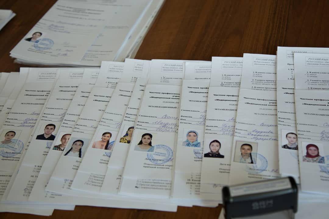 Результаты первого этапа вступительных экзаменов МК им. Башларова