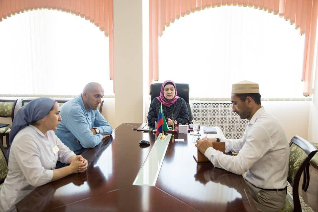 Совещание с руководителем отдела науки и инноваций Муфтията РД Абурахманом Адиловым