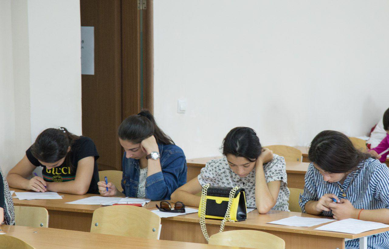 Второй этап вступительных экзаменов