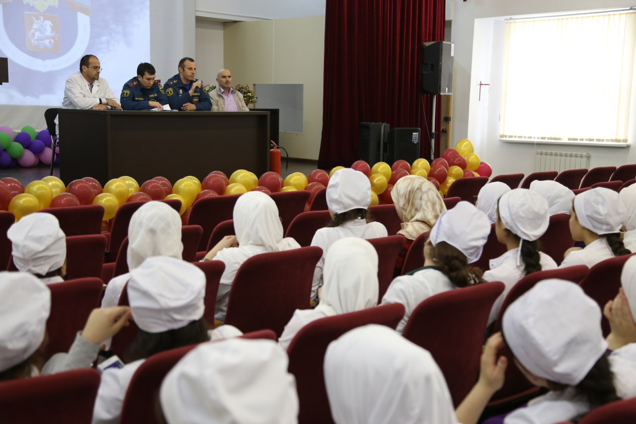 Пожарные в гостях у башларовцев