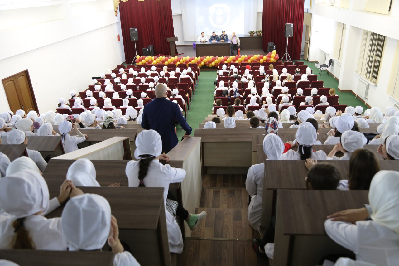 Пожарные в гостях у башларовцев