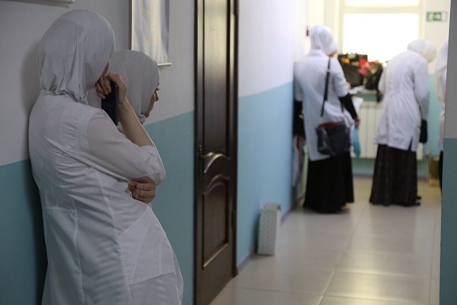 Сегодня состоялась защита преддипломной практики у студентов 4 курса Сестринского дела