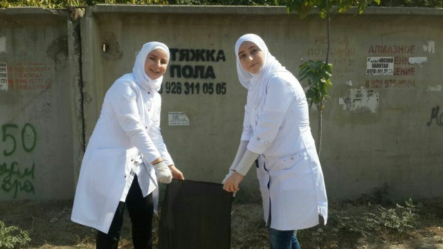 Башларовцы приняли участие в городском субботнике