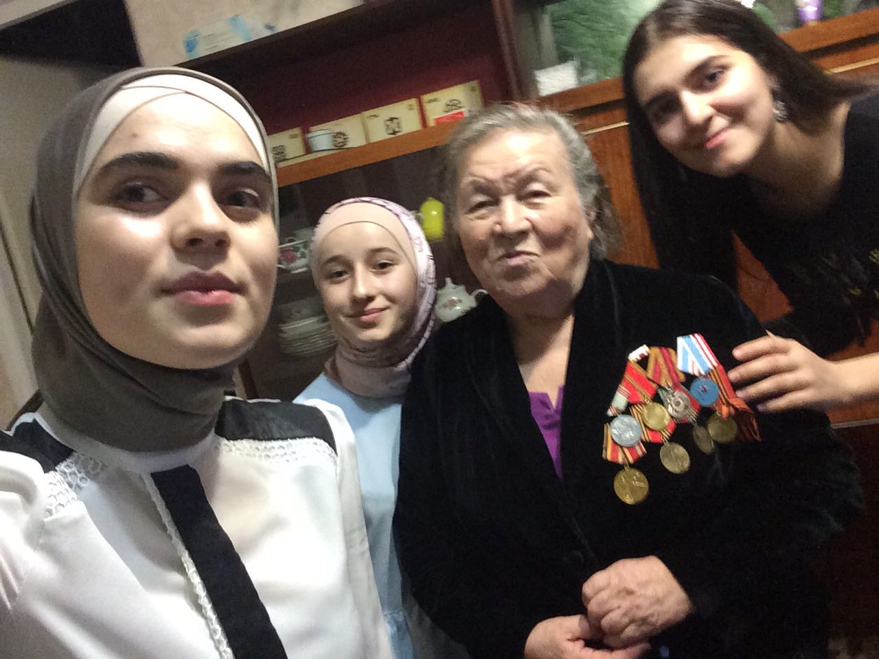 Визит к ветерану ВОВ.