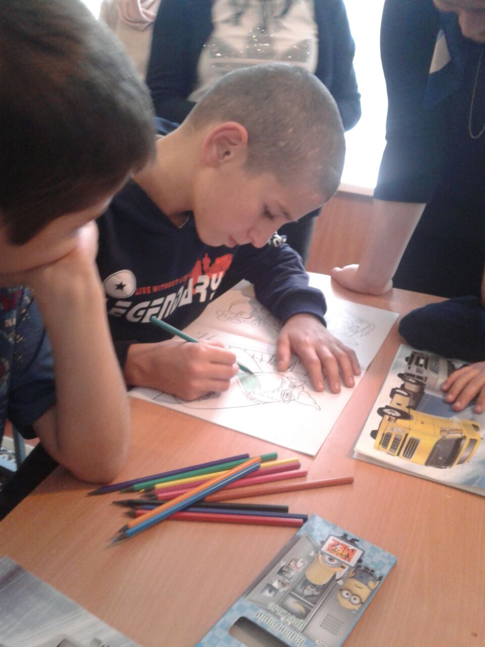 Визит в интернат.