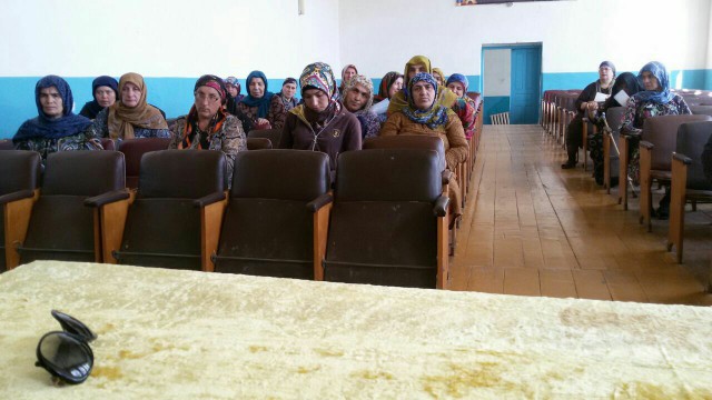 Преподаватель  Сайдумова Х.О. посетила Кизилюртовский район