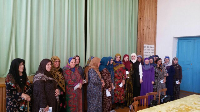 Преподаватель  Сайдумова Х.О. посетила Кизилюртовский район