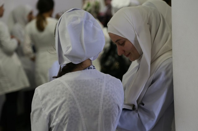 Защитились!