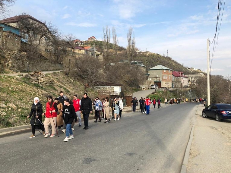 Марафон по скандинавской ходьбе «ЗДОРОВАЯ ПРОГУЛКА»,