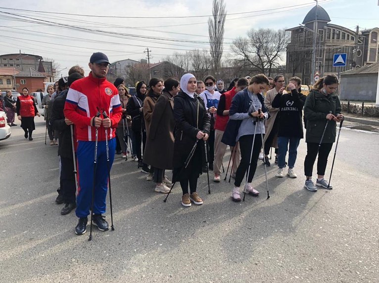 Марафон по скандинавской ходьбе «ЗДОРОВАЯ ПРОГУЛКА»,