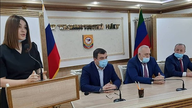 Награждение представителей Молодежной партии Справедливая Россия