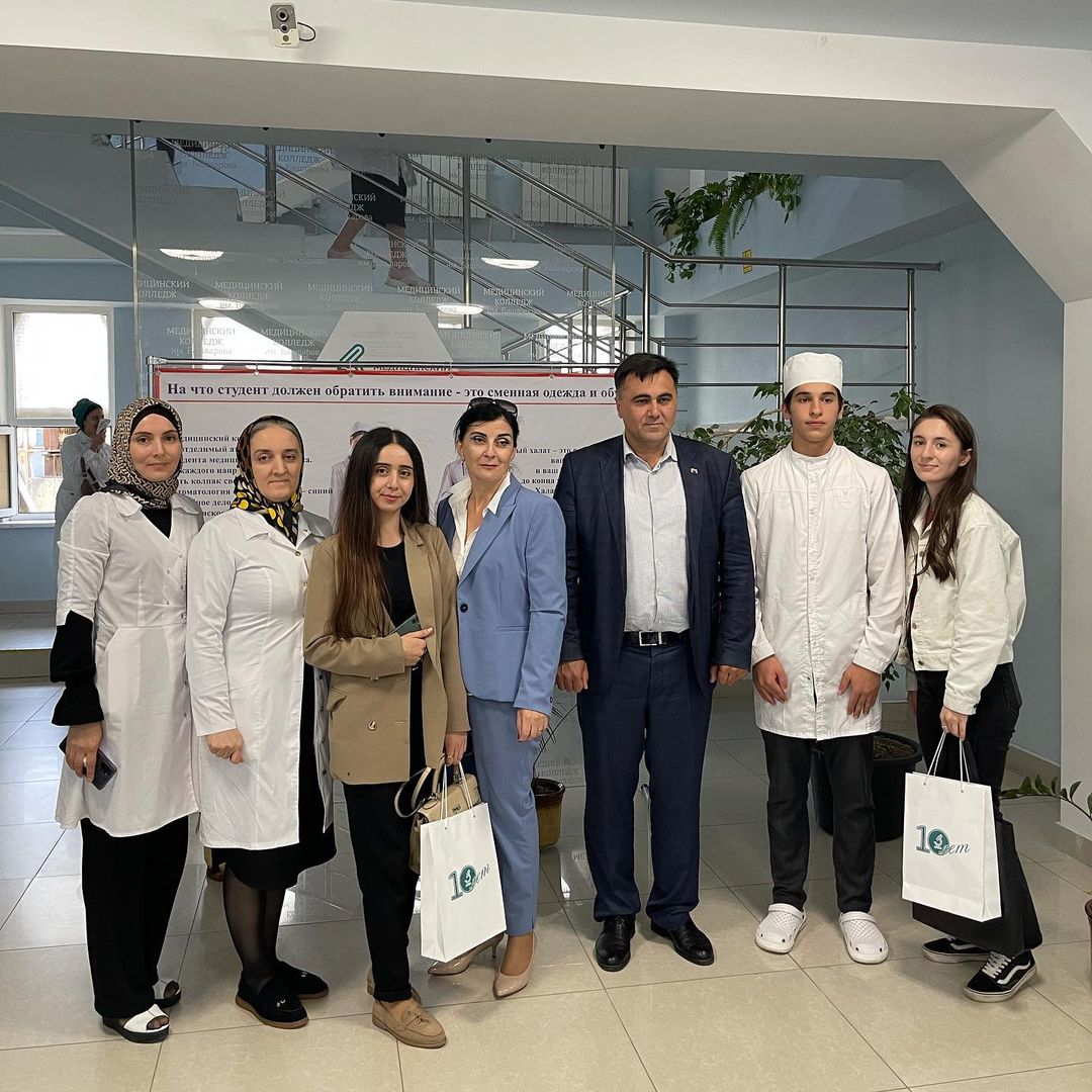 Награждение участницы и наставников