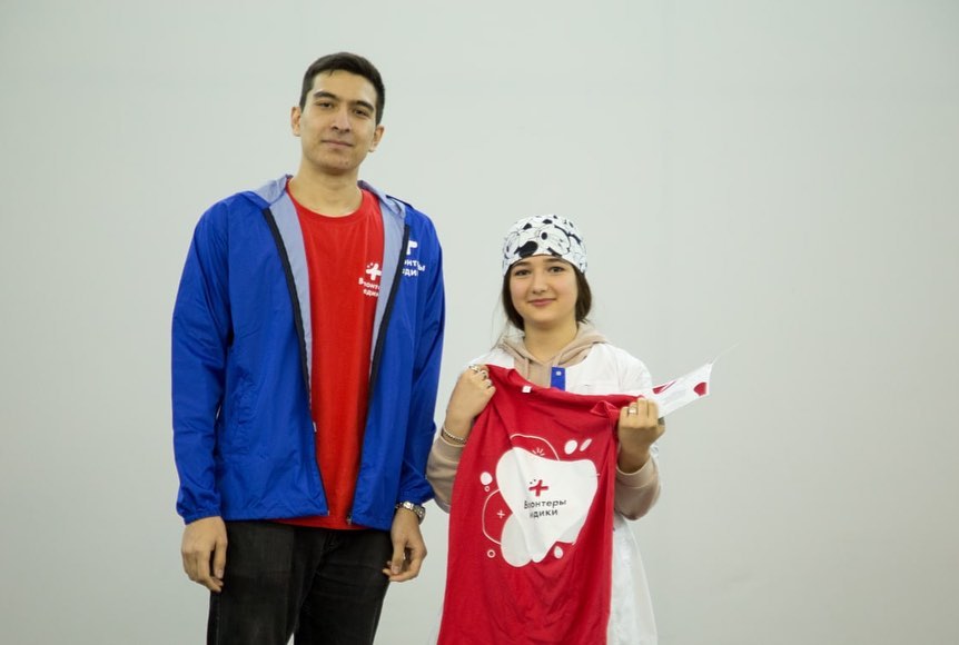 Награждение   "Волонтеров медиков"