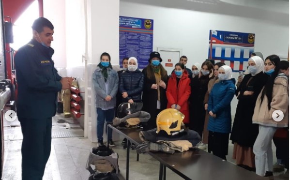 Открытый урок-экскурсия по основам безопасности жизнедеятельности