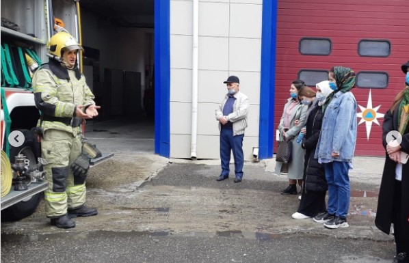 Открытый урок-экскурсия по основам безопасности жизнедеятельности