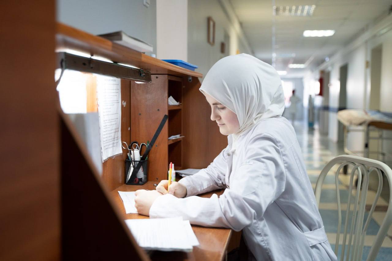 Практике в Дагестанском центре грудной хирургии