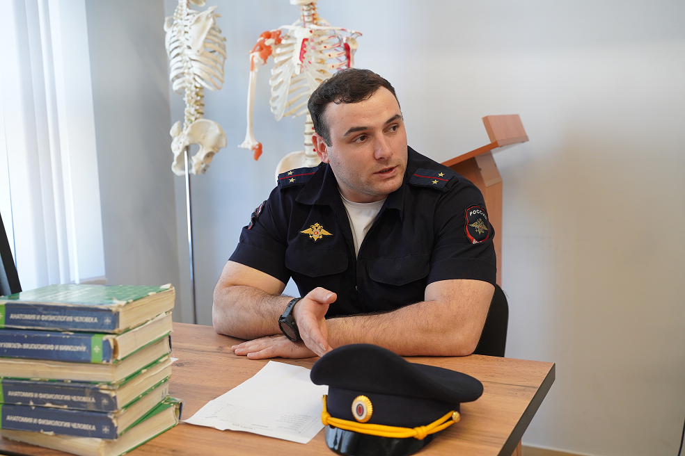 Профилактическая встреча со студентами по безопасности дорожного движения