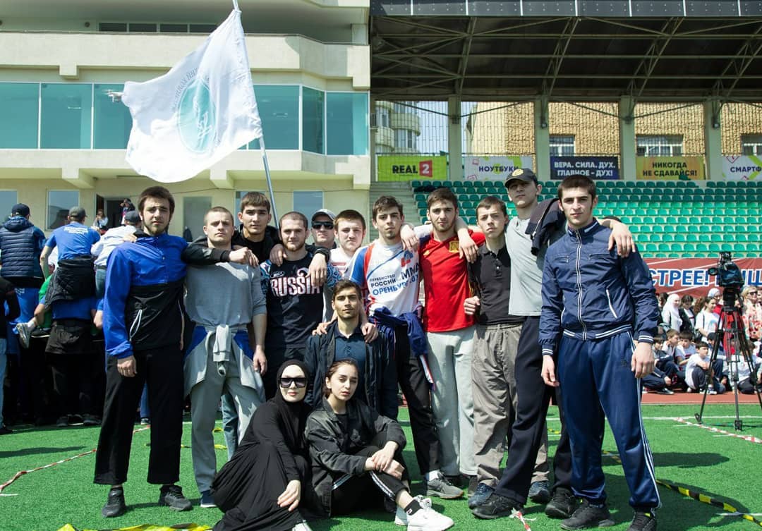 Рекордно массовая утренняя зарядка.