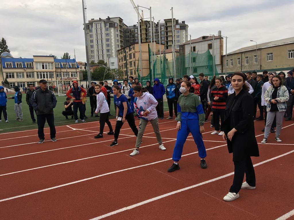 Сдача нормативов ГТО.