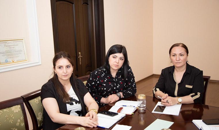 Совещание с участием заведующих филиалов